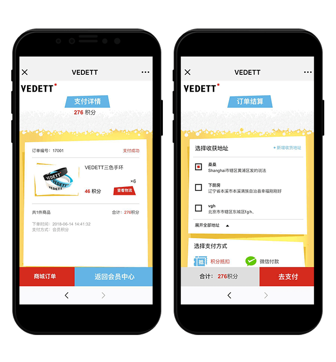 VEDETT-SCRM移动端H5 项目图片 3